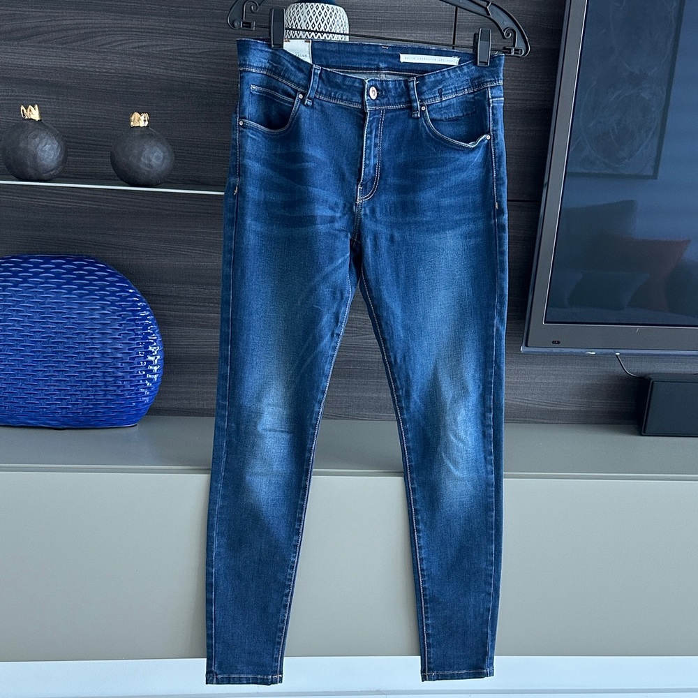 Zara Dark Blue Skinny Jeans